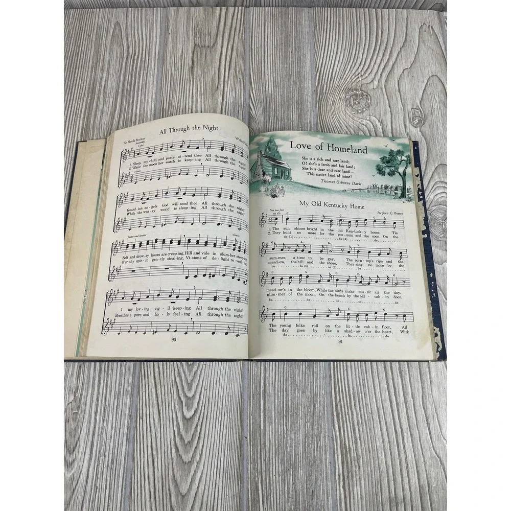 Singing in Harmony by Lilla Pitts 1957 Hardcover Illustrated Music Songs